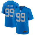Mens Detroit Lions #99 Za’Darius Smith Nike Royal Alternate Retro F.U.S.E. Limited Jersey