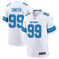 Mens Detroit Lions #99 Za’Darius Smith Nike White Vapor F.U.S.E. Limited Jersey