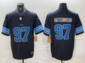 Men’s Detroit Lions Aidan Hutchinson #97 Black Vapor F.U.S.E. Limited Jersey