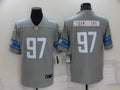 Men’s Detroit Lions Aidan Hutchinson #97 Gray Jersey