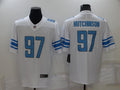Men’s Detroit Lions Aidan Hutchinson #97 White Jersey
