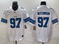 Men’s Detroit Lions Aidan Hutchinson #97 White Vapor F.U.S.E. Limited Jersey