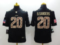 Men’s Detroit Lions Barry Sanders #20 Black Jersey