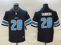 Men’s Detroit Lions Barry Sanders #20 Black Jersey
