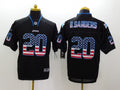 Men’s Detroit Lions Barry Sanders #20 Black Jersey