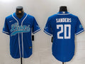 Men’s Detroit Lions Barry Sanders #20 Blue Jersey