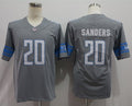 Men’s Detroit Lions Barry Sanders #20 Gray Retired Vapor Limited Jersey