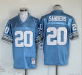 Men’s Detroit Lions Barry Sanders Mitchell & Ness Blue Legacy Jersey