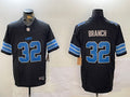Men’s Detroit Lions Brian Branch #32 Black Alternate Jersey