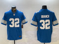 Men’s Detroit Lions Brian Branch #32 Blue Jersey