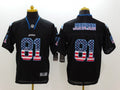 Men’s Detroit Lions Calvin Johnson #81 Black Jersey