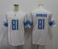 Men’s Detroit Lions Calvin Johnson #81 White Jersey