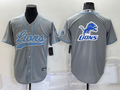 Men’s Detroit Lions Gray Jersey