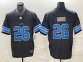 Men’s Detroit Lions Jahmyr Gibbs #26 Black Vapor F.U.S.E. Limited Jersey