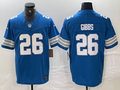 Men’s Detroit Lions Jahmyr Gibbs #26 Blue Vapor F.U.S.E. Limited Jersey