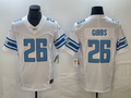 Men’s Detroit Lions Jahmyr Gibbs #26 White Jersey