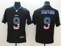 Men’s Detroit Lions Matthew Stafford #9 Black Jersey