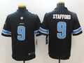 Men’s Detroit Lions Matthew Stafford #9 Black Jersey