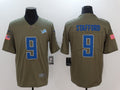 Men’s Detroit Lions Matthew Stafford #9 Brown Alternate Jersey