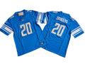 Men’s Detroit Lions Retired Player #20 Barry Sanders Nike Blue F.U.S.E. Vapor Limited Jersey
