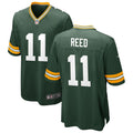 Mens Green Bay Packers #11 Jayden Reed Nike Green Vapor Limited Player Jersey