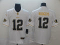 Men’s Green Bay Packers #12 Aaron Rodgers White Jersey