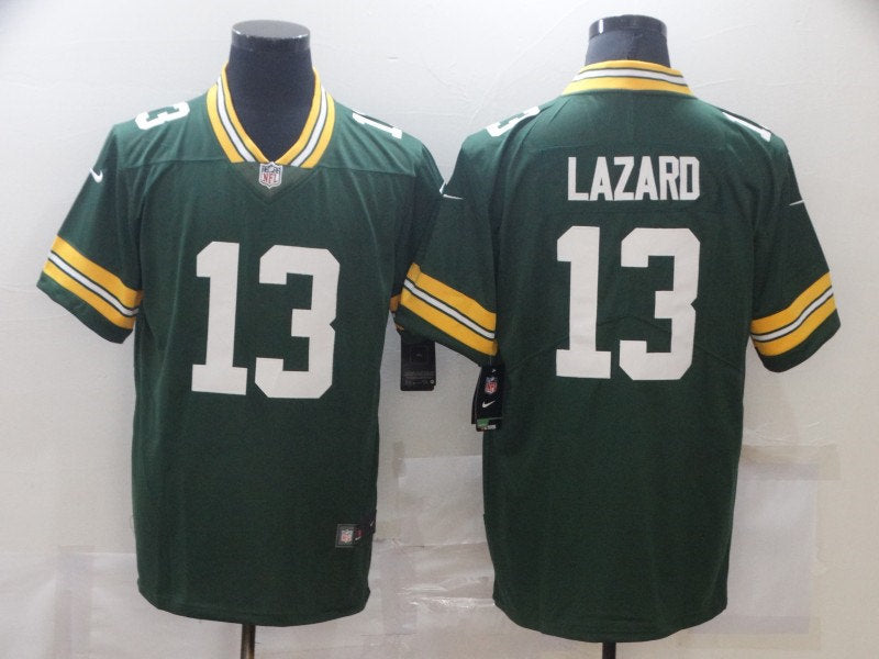 Men’s Green Bay Packers #13 Allen Lazard  Player Nike Green Game Football Jersey