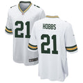 Mens Green Bay Packers #21 Nate Hobbs Nike White F.U.S.E. Vapor Limited Jersey