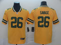 Men’s Green Bay Packers #26 Darnell Savage Jr. Nike Gold Inverted Game Jersey