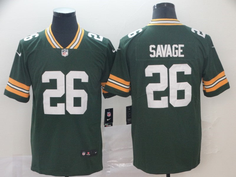 Men’s Green Bay Packers #26 Darnell Savage Jr. Nike  Green Vapor Untouchable Limited Jersey