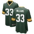 Mens Green Bay Packers #33 Evan Williams Nike Green Vapor Limited Player Jersey