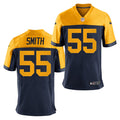 Mens Green Bay Packers #55 Za’Darius Smith Nike Navy Gold Retro Limied Jersey