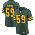 Mens Green Bay Packers #59 Ty’Ron Hopper  Nike Green Alternate Retro 1950s Throwback Jersey