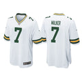 Mens Green Bay Packers #7 Quay Walker Nike White Vapor Limited Player Jersey
