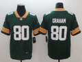 Men’s Green Bay Packers #80 Jimmy Graham Nike Green Vapor Untouchable Limited Jersey