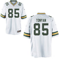 Mens Green Bay Packers #85 Robert Tonyan Nike White Vapor Limited Player Jersey