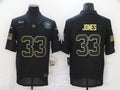 Men’s Green Bay Packers Aaron Jones #33 Black Jersey