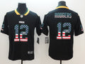 Men’s Green Bay Packers Aaron Rodgers #12 Black Alternate Jersey