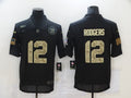 Men’s Green Bay Packers Aaron Rodgers #12 Black Jersey