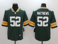 Men’s Green Bay Packers Clay Matthews #52 Green Jersey