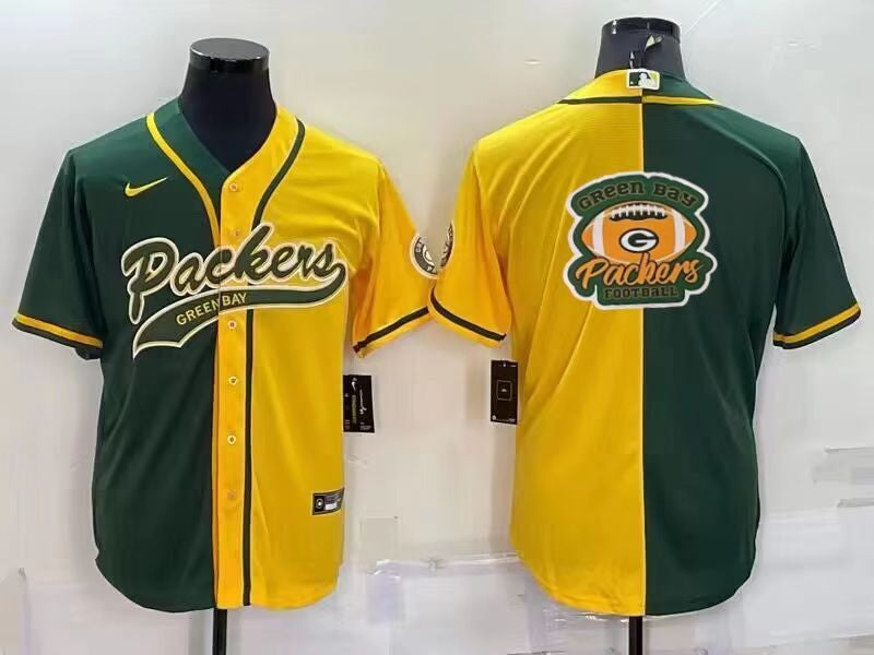 Men’s Green Bay Packers Green/Yellow Jersey