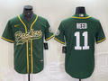 Men’s Green Bay Packers Jayden Reed #11 Green Jersey Joint Edition