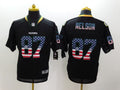 Men’s Green Bay Packers Jordy Nelson #87 Black Jersey