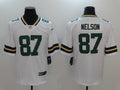 Men’s Green Bay Packers Jordy Nelson #87 White Jersey