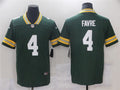 Mens Green Bay Packers Retired Player #4 Brett Favre Player Nike Green Game Football Jersey