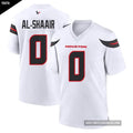 Men’s Houston Texans #0 Azeez Al-Shaair Nike White Vapor F.U.S.E. Limited Player Jersey