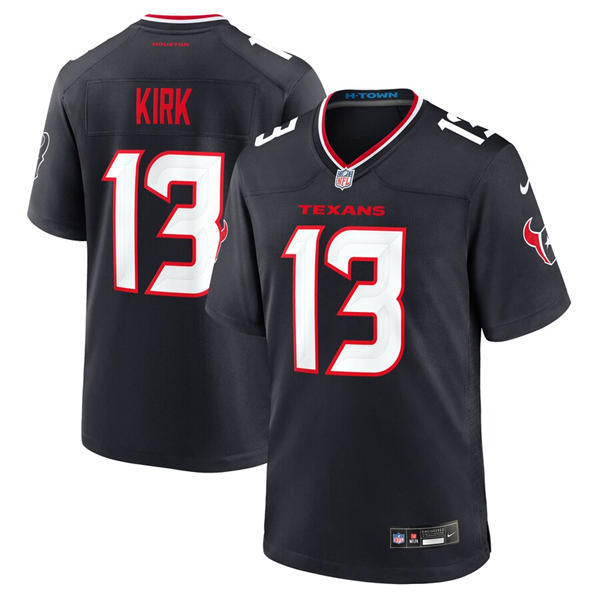 Men’s Houston Texans #13 Christian Kirk Nike Navy White Alternate F.U.S.E. Limited Player Jersey