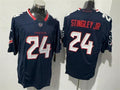 Men’s Houston Texans #24 Derek Stingley Jr Nike 2024 Navy Alternate F.U.S.E. Limited Player Jersey