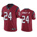 Men’s Houston Texans #24 Derek Stingley Jr Nike Red Alternate Vapor Limited Player Jersey
