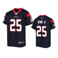 Men’s Houston Texans #25 Desmond King II Nike Navy Vapor Limited Player Jersey
